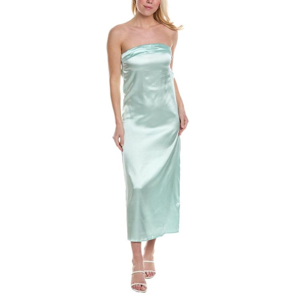 Reveriee Womens  Tube Dress, Green